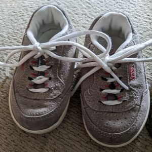Gray Nubuck Vans Sneakers Size 4